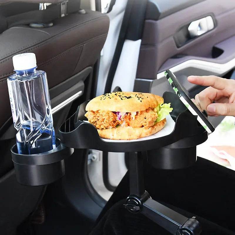 Car Small Dining Plate Dining Tray Foldable Cup Holder - EX-STOCK Canada