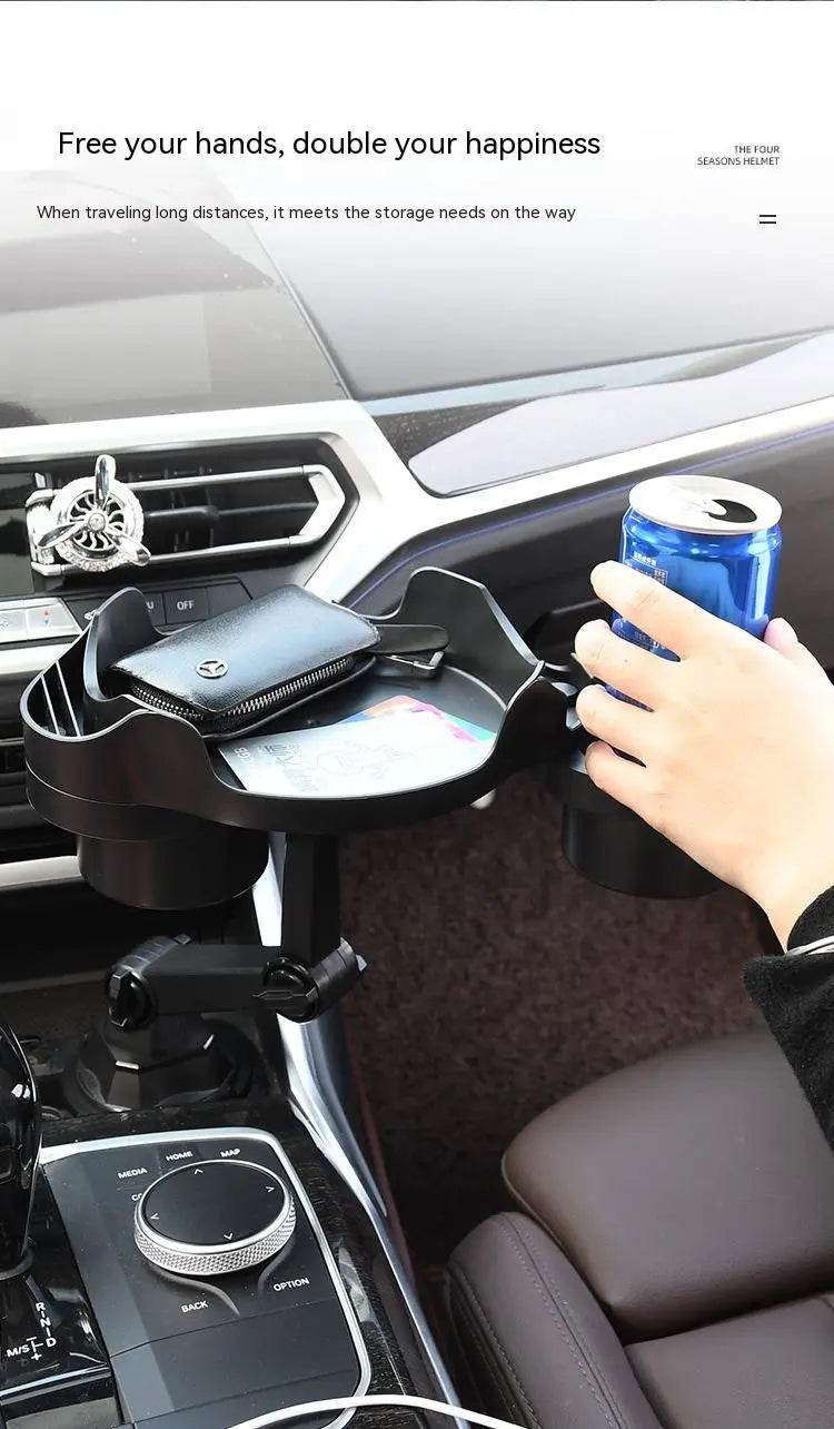 Car Small Dining Plate Dining Tray Foldable Cup Holder - EX-STOCK Canada