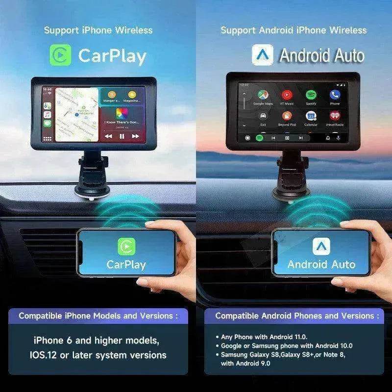 Car Smart Screen Wireless Carplay Auto Phone Projection Navigation - EX-STOCK Canada