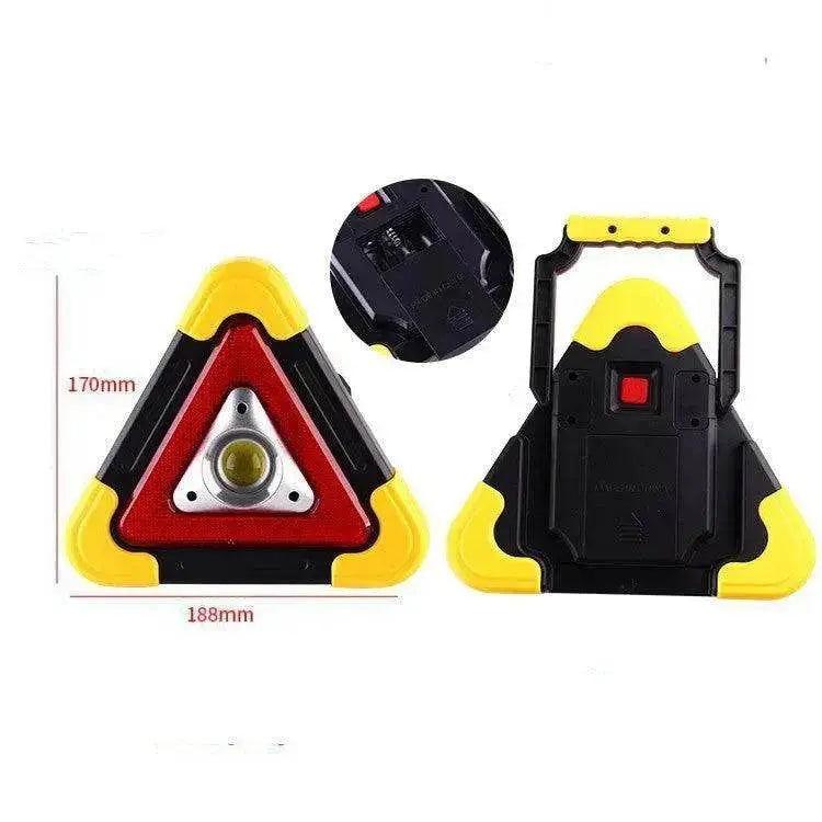 Car Tripod Warning Sign Parking Reflective Solar Light - EX-STOCK Canada