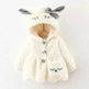 Cartoon Coat Hooded Baby Girl Toddler Fur - EX-STOCK Canada