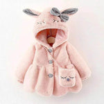 Cartoon Coat Hooded Baby Girl Toddler Fur - EX-STOCK Canada