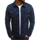 Casual Men Jacket Denim Button Shirt - EX-STOCK Canada