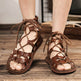 Casual Soft Bottom Non-slip Roman Leather Sandals  EX-STOCK CANADA