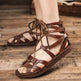 Casual Soft Bottom Non-slip Roman Leather Sandals  EX-STOCK CANADA