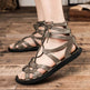 Casual Soft Bottom Non-slip Roman Leather Sandals  EX-STOCK CANADA