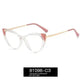 Cat Eye Anti-blue Light Large Frame Slim Look Optical Glasses - EX-STOCK Canada