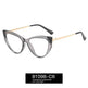 Cat Eye Anti-blue Light Large Frame Slim Look Optical Glasses - EX-STOCK Canada