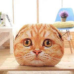 Cat Pillow Car Cushion Cute Cat Shape Nap Seat Plush Toy - EX-STOCK Canada