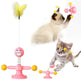 Cat Rotating Windmill Multi-Function Toys Itch Scratching Device Teeth Shining Toy EX-STOCK Canada 