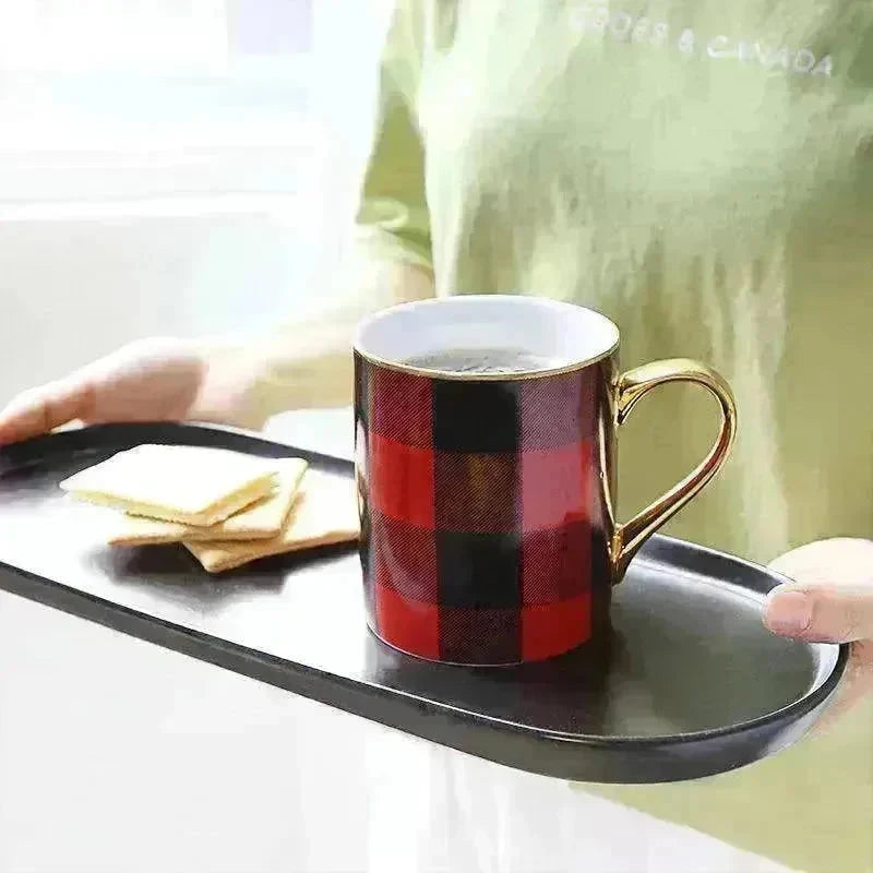 Ceramic Simple Pastoral Mug Coffee Cup - EX-STOCK CANADA