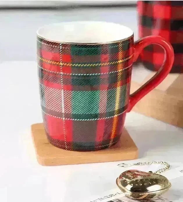 Ceramic Simple Pastoral Mug Coffee Cup - EX-STOCK CANADA
