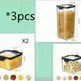 Cereals Kitchen Storage Jar Box - EX-STOCK CANADA
