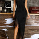 Chic Fashion Sleeveless Backless V-neck Tassel Fringed Dress - EX-STOCK Canada