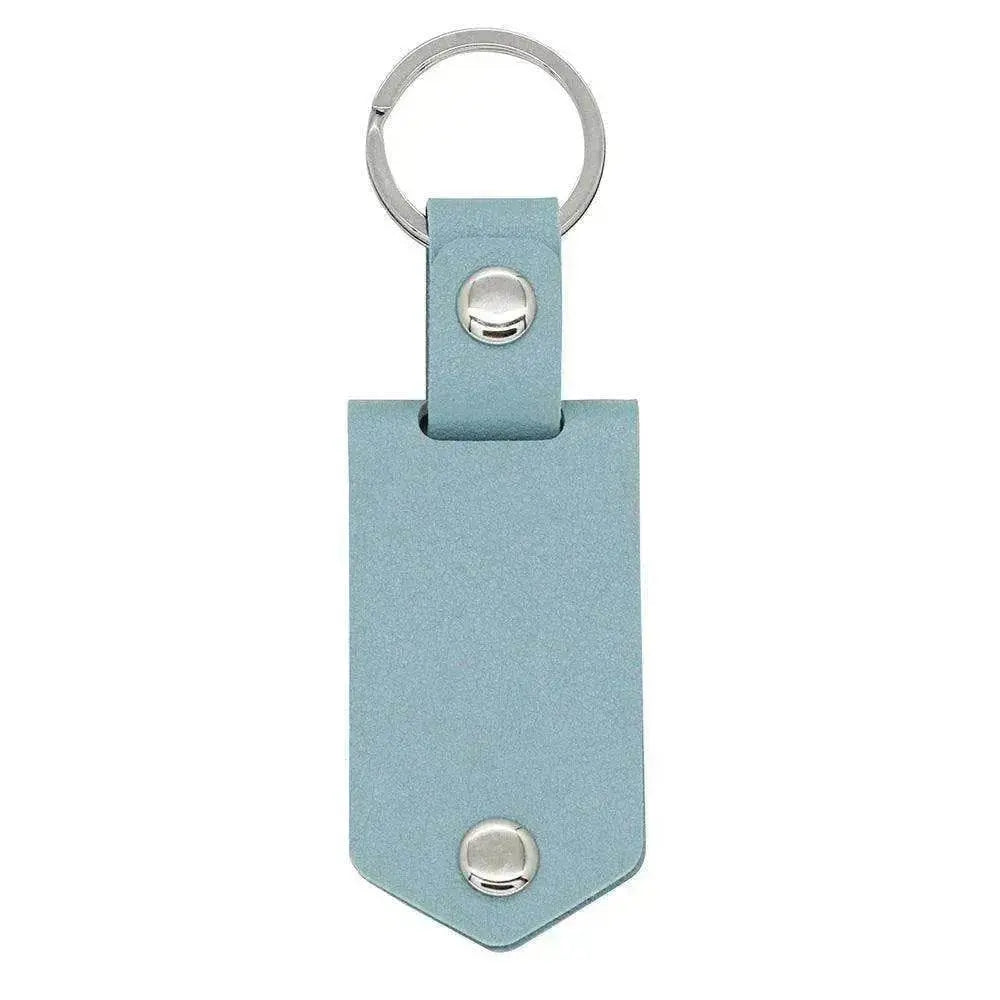 Chick & Unique Leather Photo Stainless steel UV Color Printed Keychain - EX-STOCK Canada