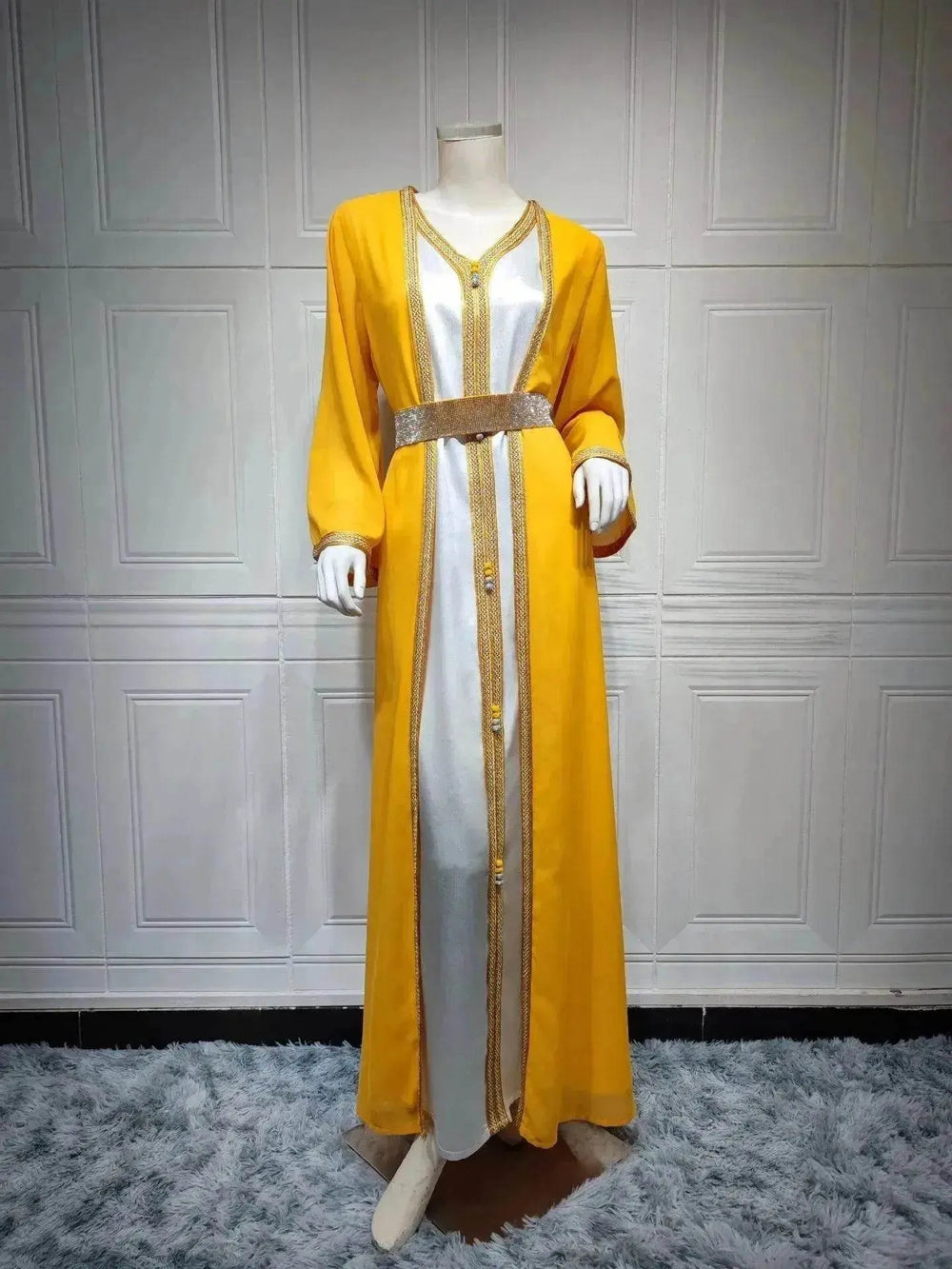 Chiffon Dress Foreign Trade Arab Women's Clothing - EX-STOCK Canada