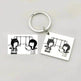 Children's Realistic Hand Drawn Laser Painting Keychain - EX-STOCK Canada