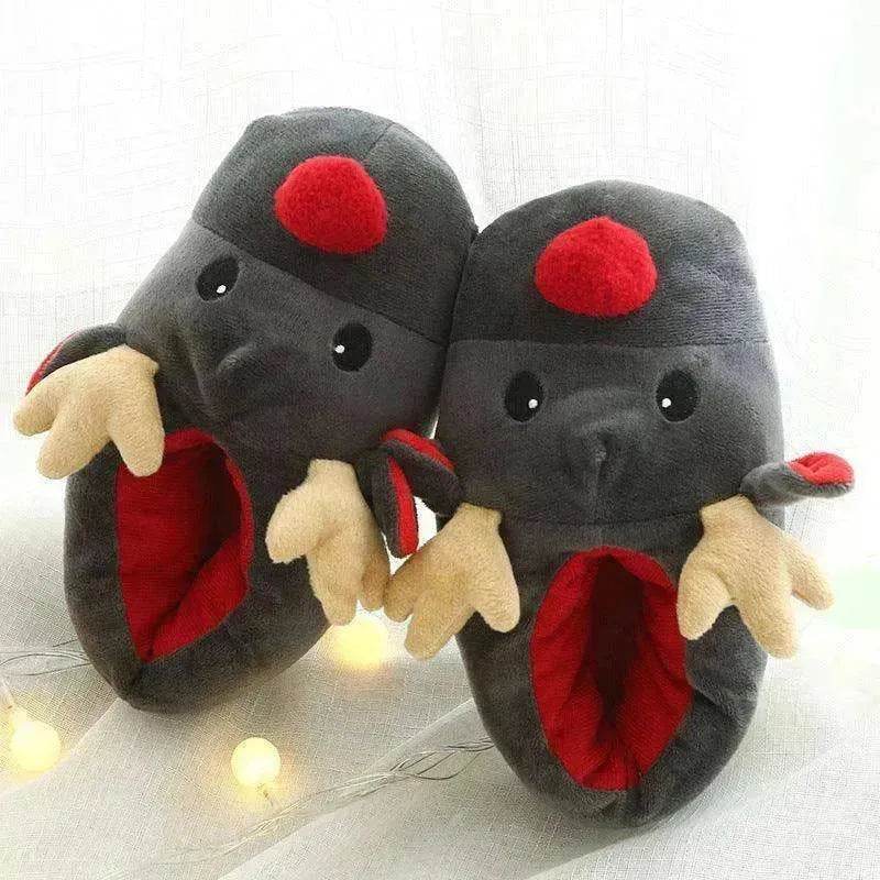 Christmas Shoes Cute Elk Home Slippers - EX-STOCK Canada