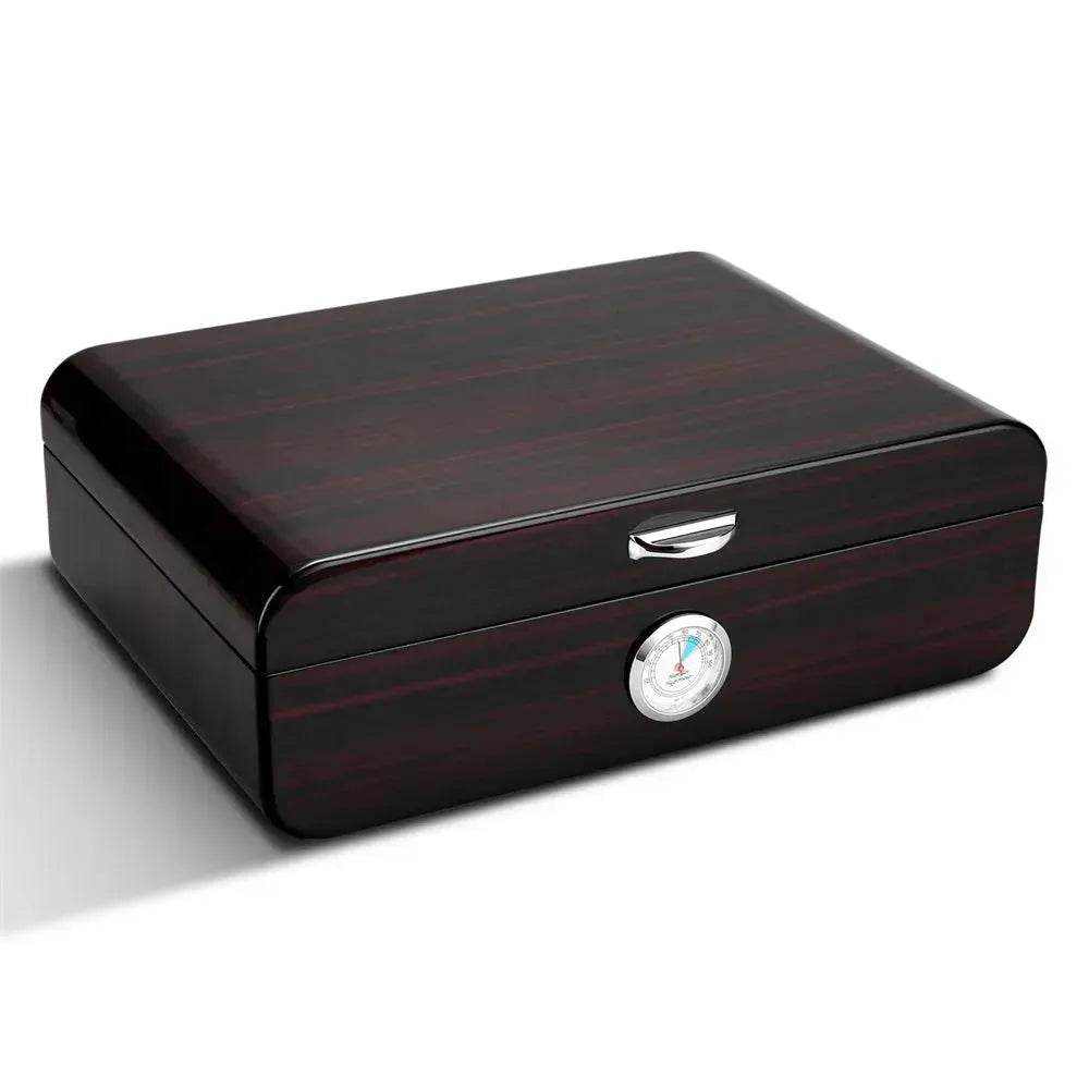 Humidor para cigarros, caja de cedro para cigarros con humedad, gran capacidad - EX-STOCK Canada
