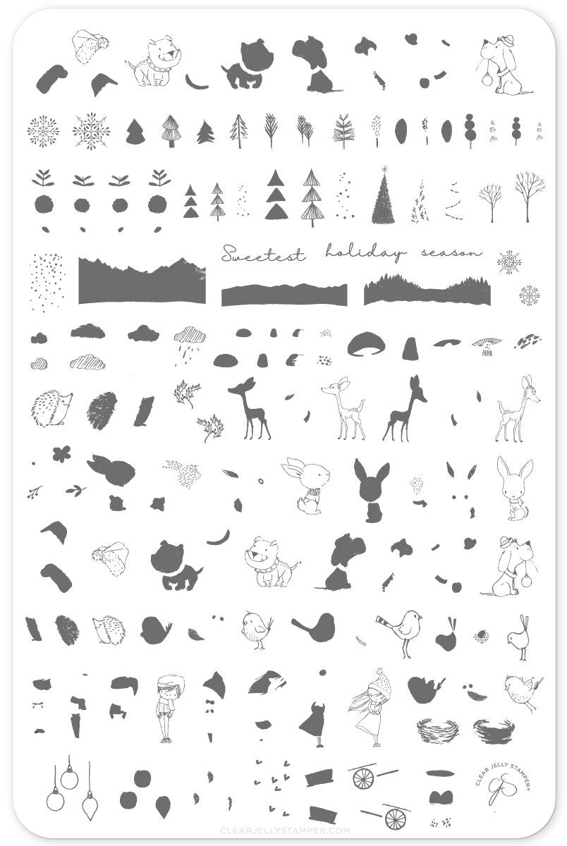 Tampon à gelée translucide - Bébé, il fait froidEX-STOCK Canada 