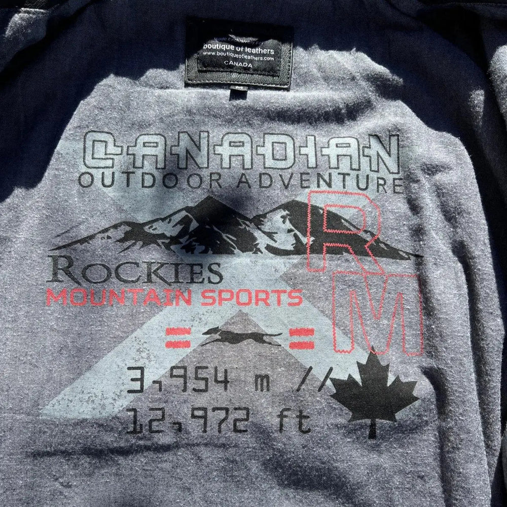 Klassische Jean-Stil LammlederjackeEX-STOCK Canada 