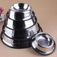 Classic Non slip Stainless Steel pet Feed Bowls - EX-STOCK Canada