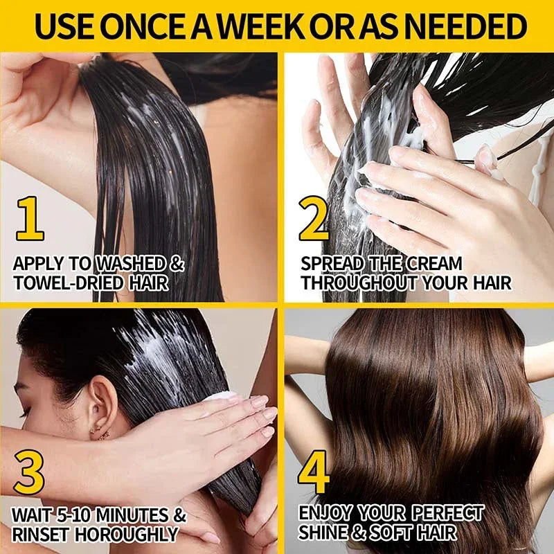 Maschera per Capelli al Collagene con Olio di Noci Conditioner per CapelliEX-STOCK Canada 