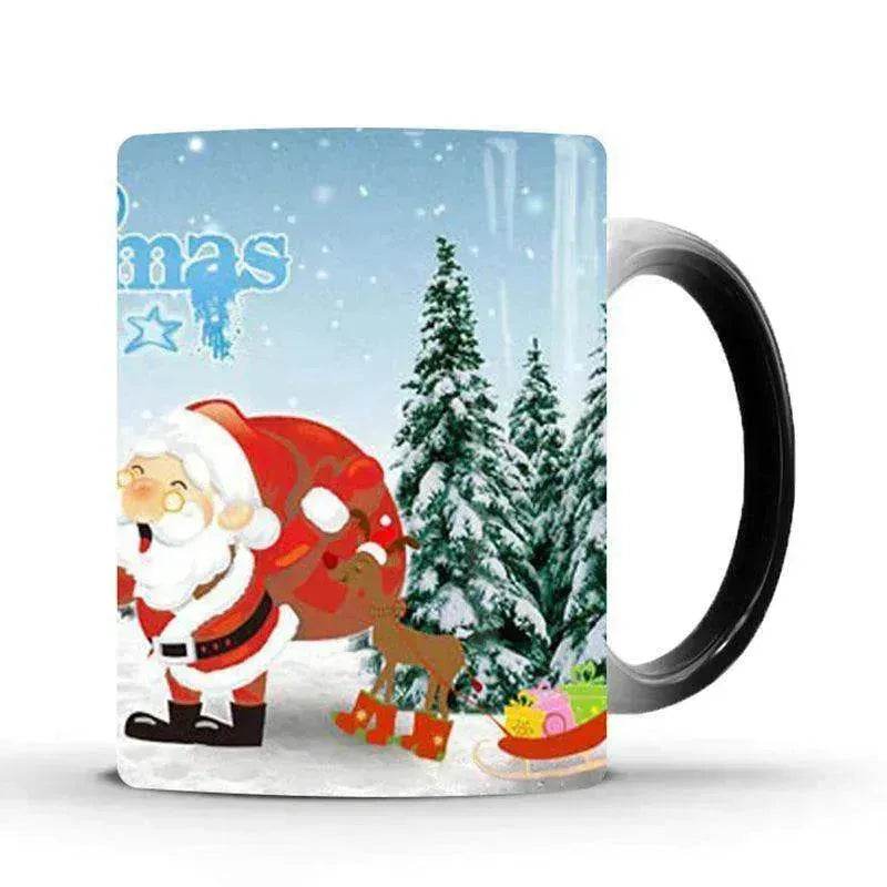 Color Change Christmas Mug Heat Sensitive Cup - EX-STOCK Canada