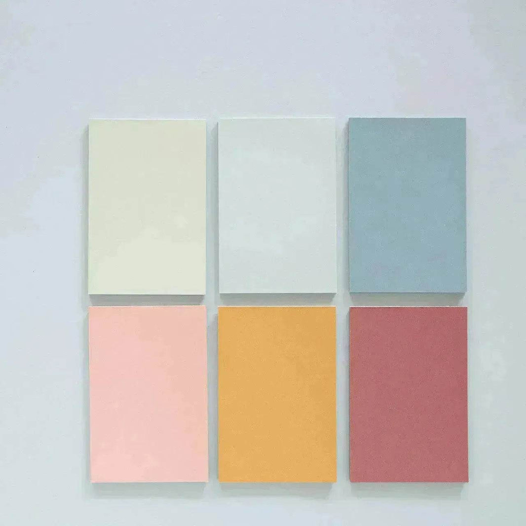 Color Post-it Notes Creative Note Paper Self-adhesive Stickers Strip Marker Net Red Large - EX-STOCK Canada