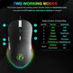 Colorful RGB Breathing Light Gaming Silent Gaming Mouse - EX-STOCK Canada
