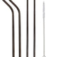 Colourful Reusable Stainless Steel Straws EX-STOCK Canada 