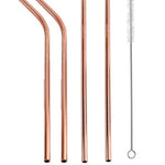 Colourful Reusable Stainless Steel Straws EX-STOCK Canada 