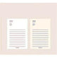 Compatible with Apple , Handbook Note Book Word Book Portable Plan 30 Pieces Into - EX-STOCK Canada