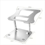 Computer Stand Laptop Aluminum Alloy Desktop Folding Portable Storage Base Can Lift Radiator - EX-STOCK CANADA