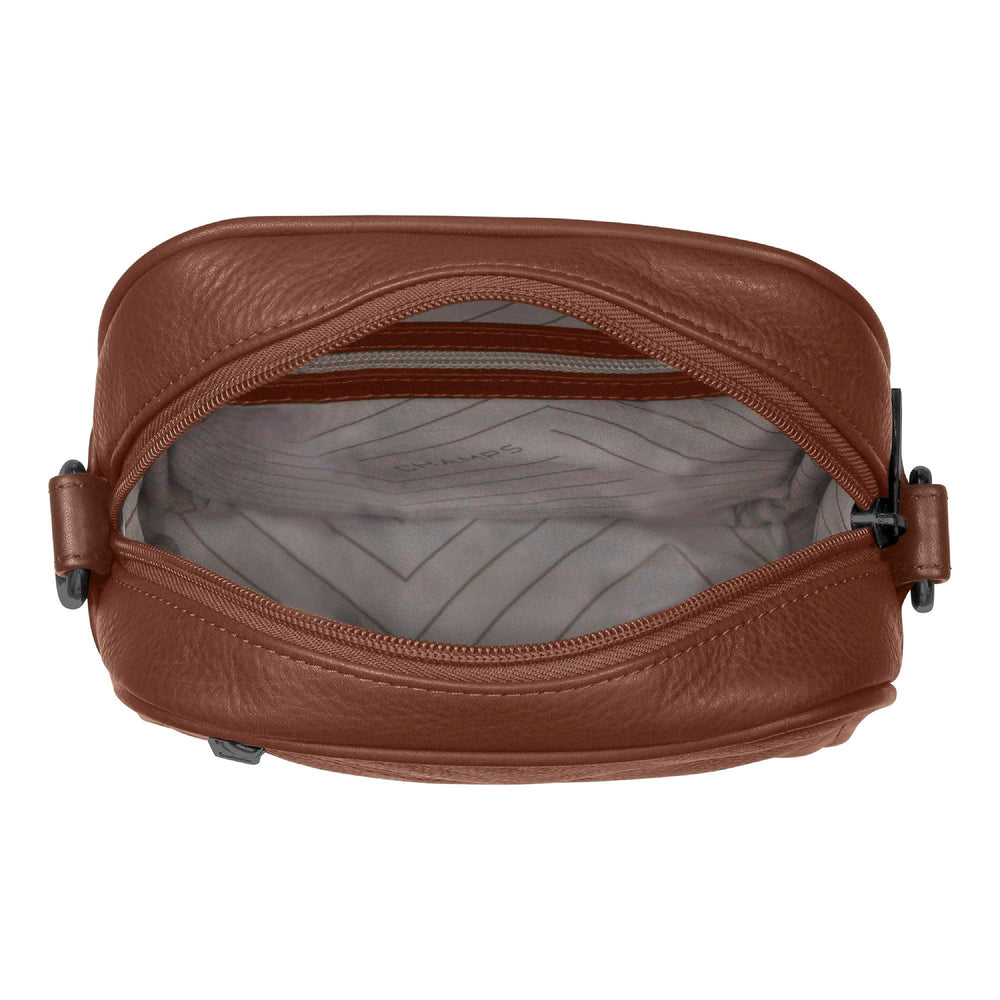 Sac bandoulière vertical en cuir / onyxEX-STOCK Canada 