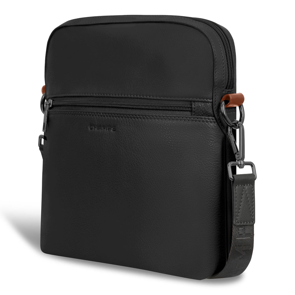 Onyx / Leather Cross-Body Bag EX-STOCK Canada 