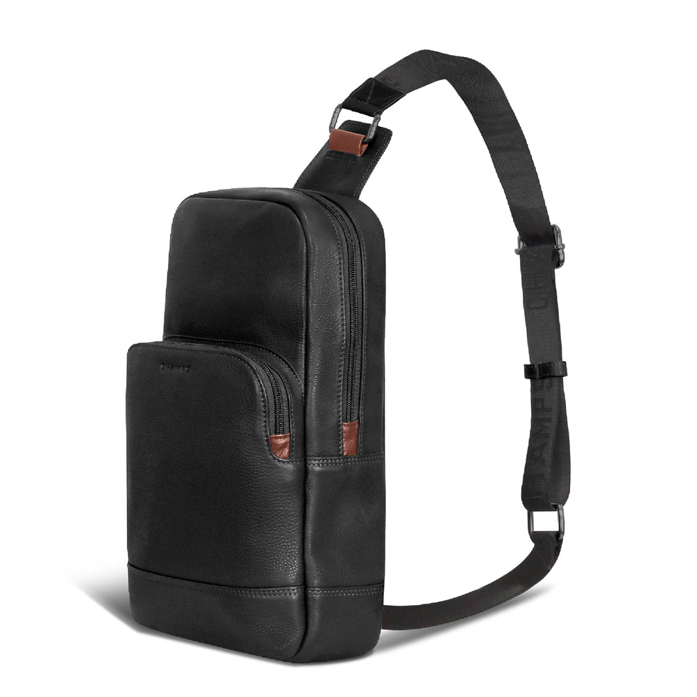 Onyx / Leather Sling Bag EX-STOCK Canada 