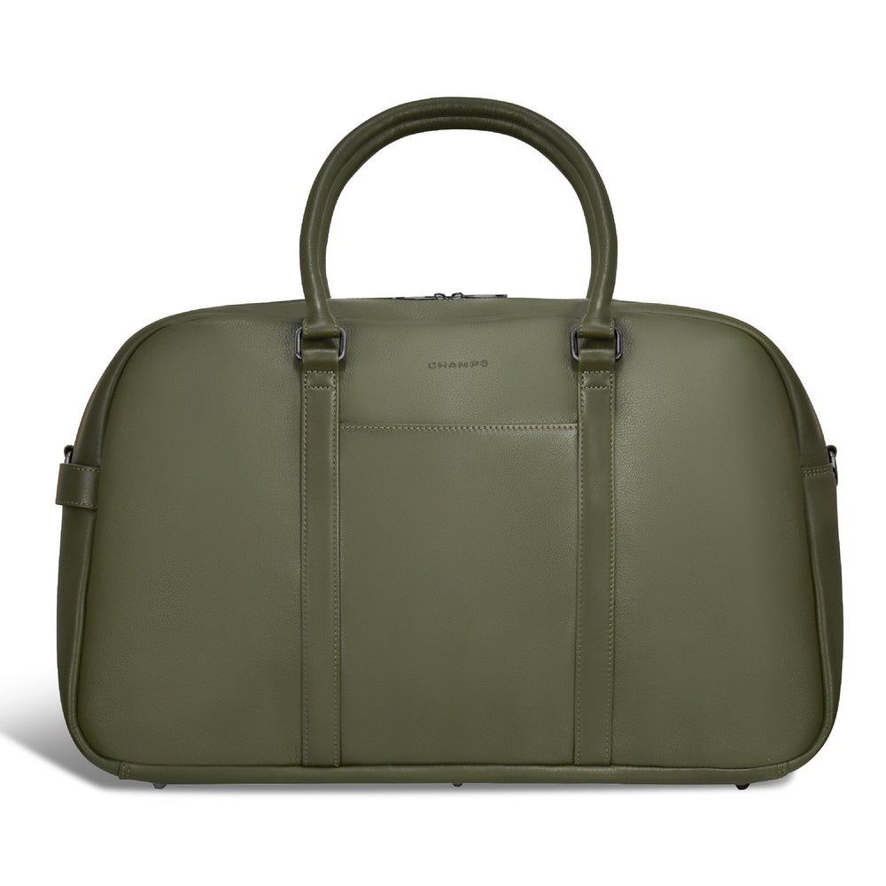 Onyx / Leather Duffle Bag EX-STOCK Canada 