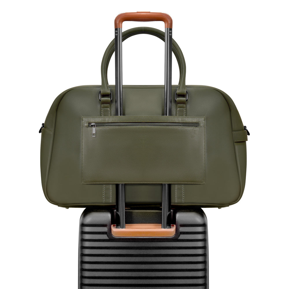 Onyx / Leather Duffle Bag EX-STOCK Canada 