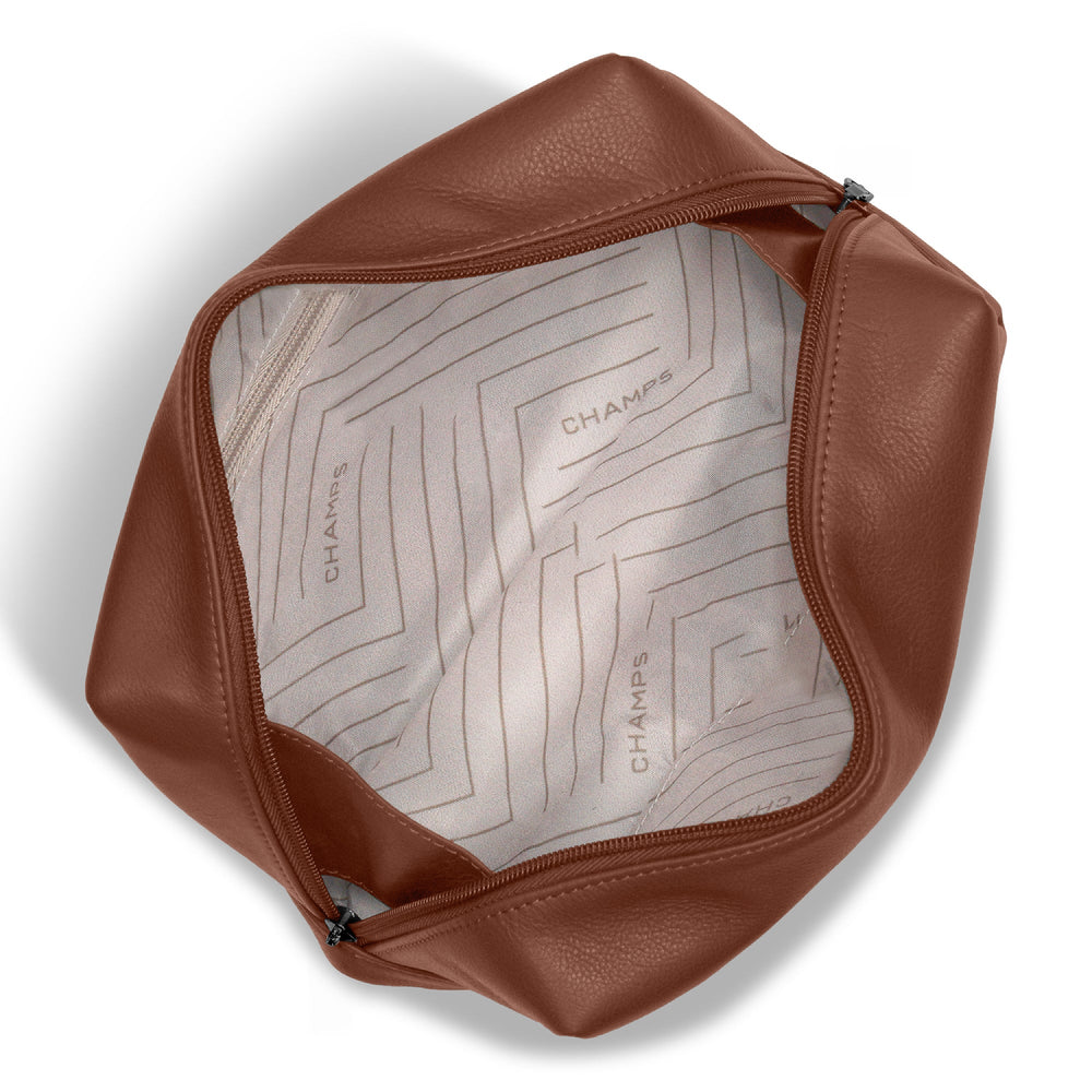 Onyx / Leather Toiletry Bag EX-STOCK Canada 