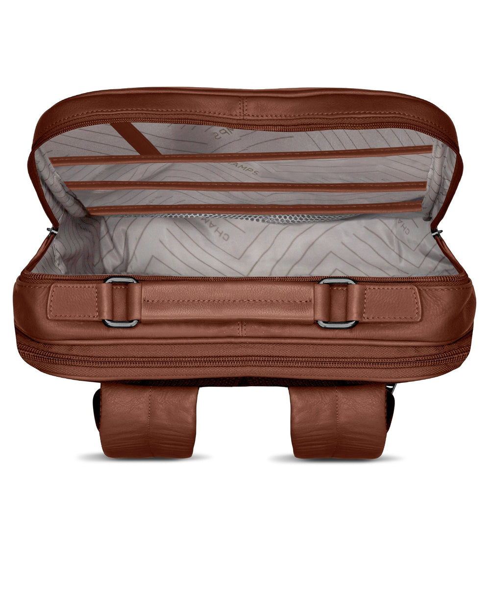 Onyx / Leather Compact Backpack EX-STOCK Canada 