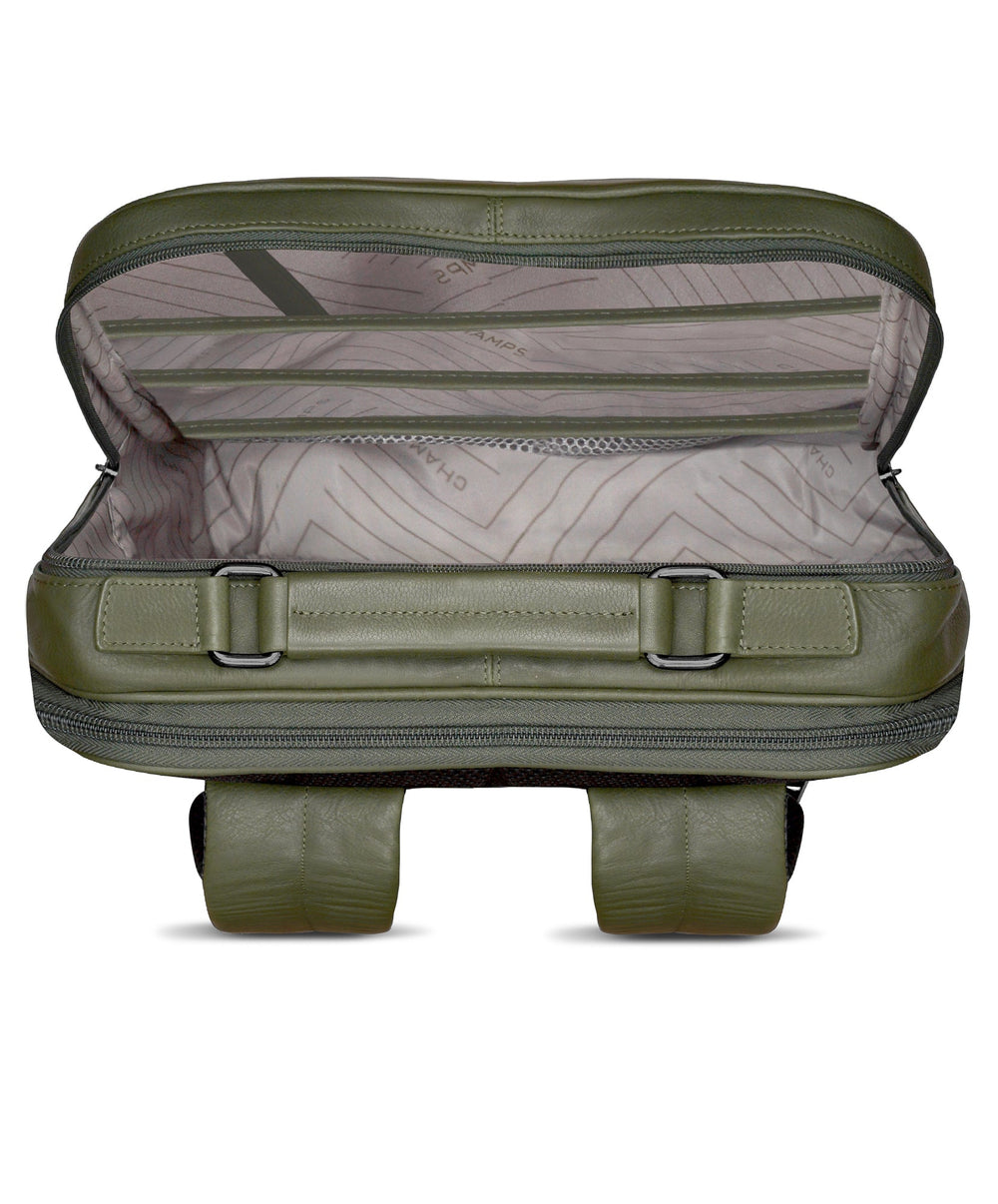 Onyx / Leather Compact Backpack EX-STOCK Canada 