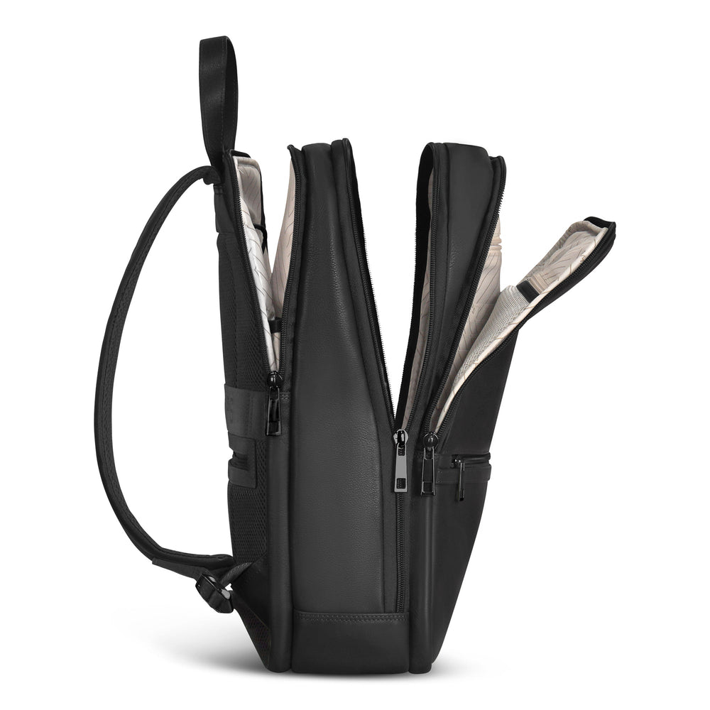 Onyx / Leather Classic Backpack EX-STOCK Canada 