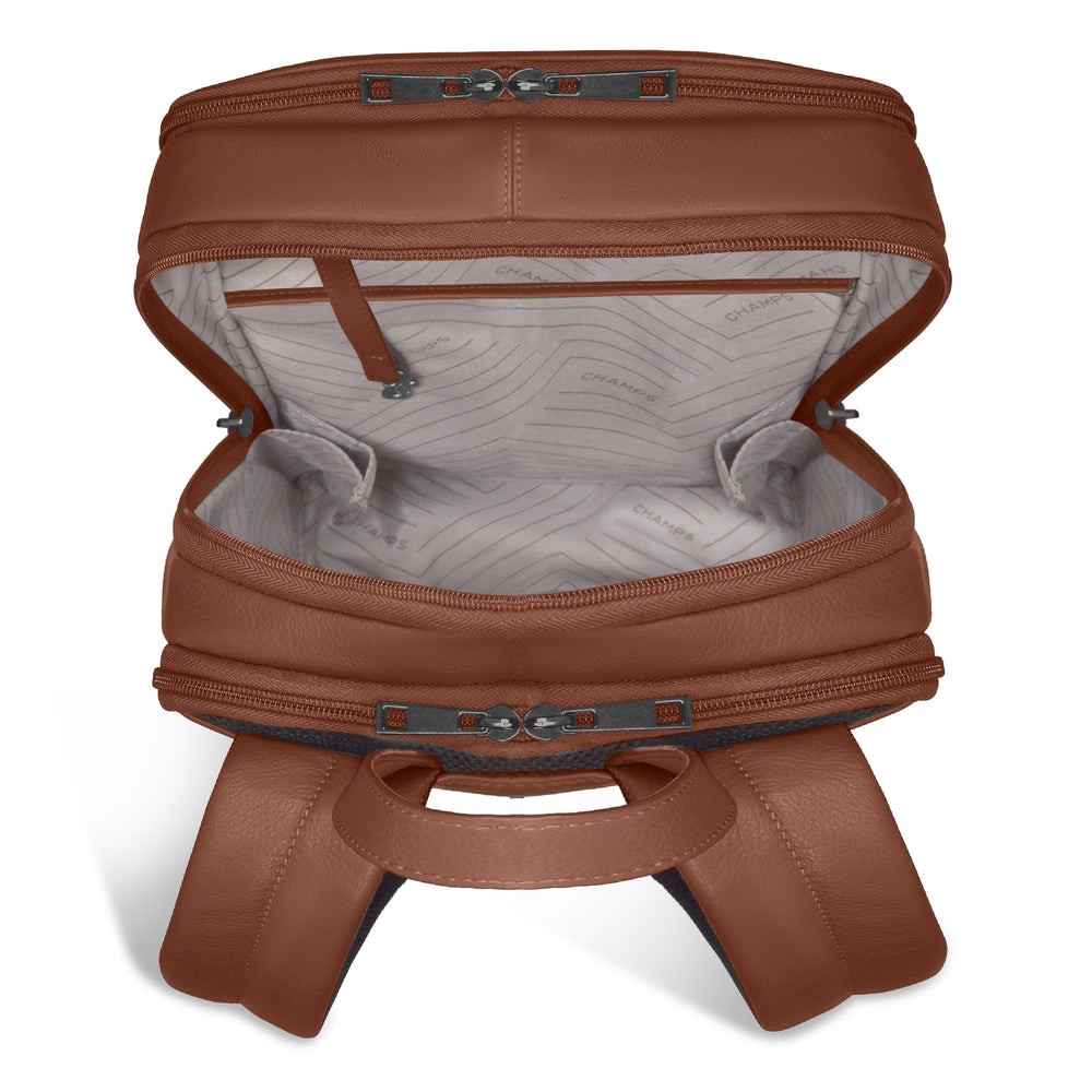 Onyx / Leather Classic Backpack EX-STOCK Canada 