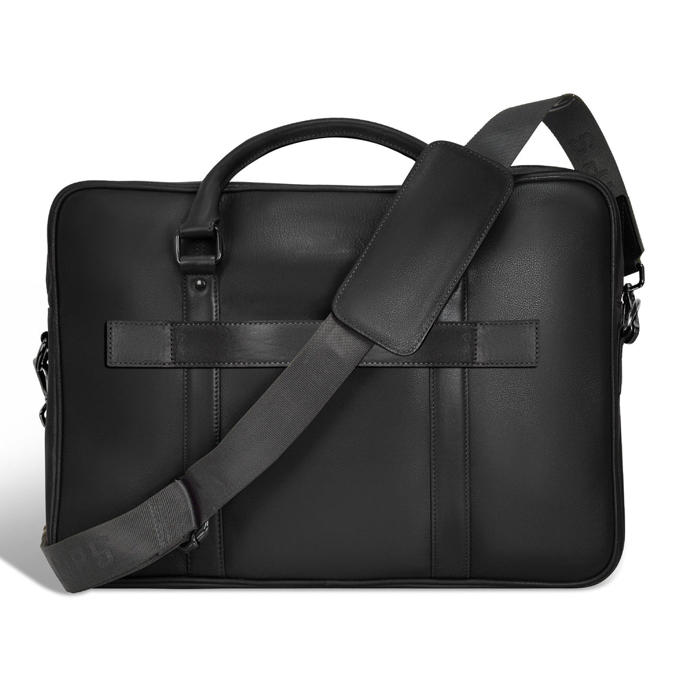 Onyx / Leather Slim Briefcase EX-STOCK Canada 