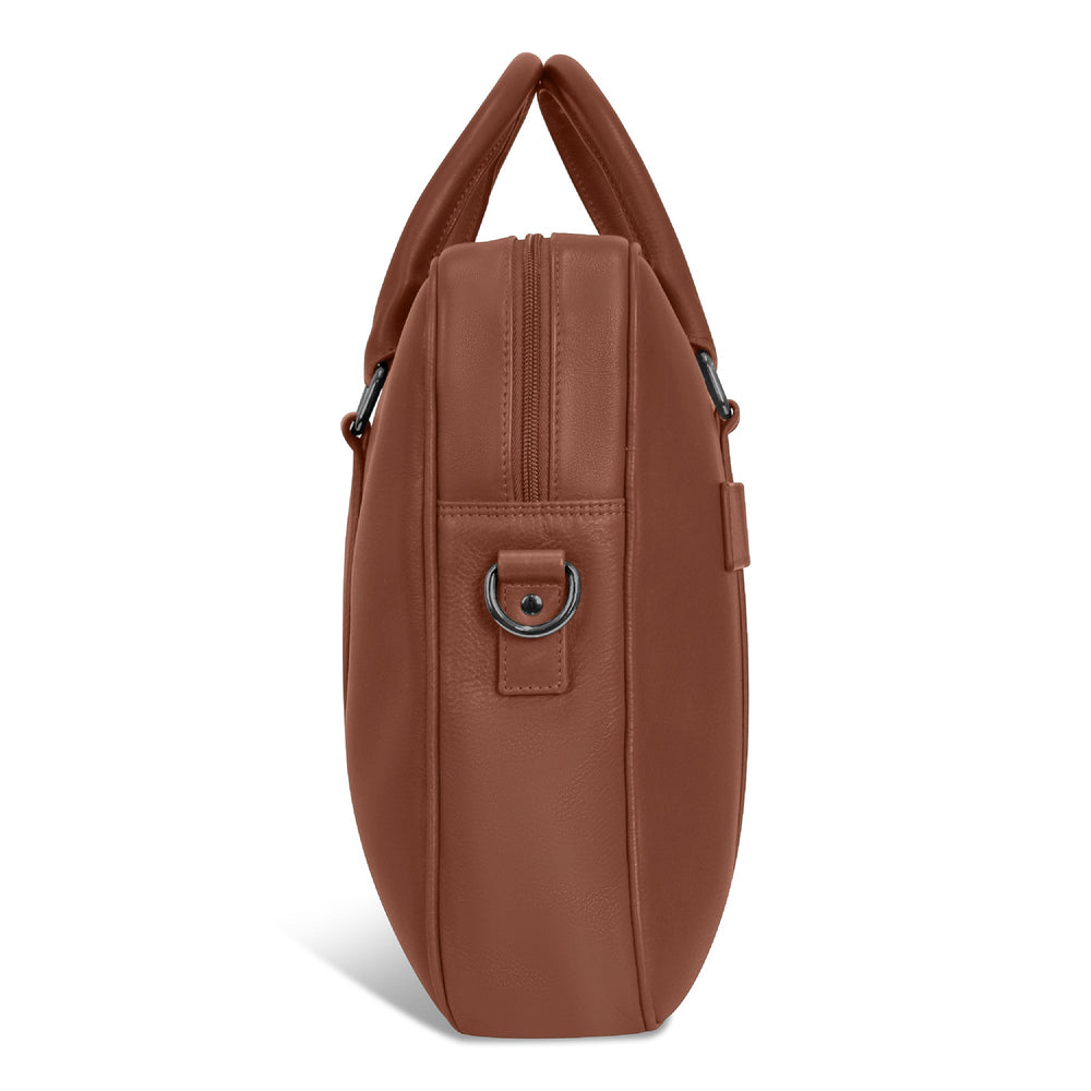 Onyx / Leather Slim Briefcase EX-STOCK Canada 