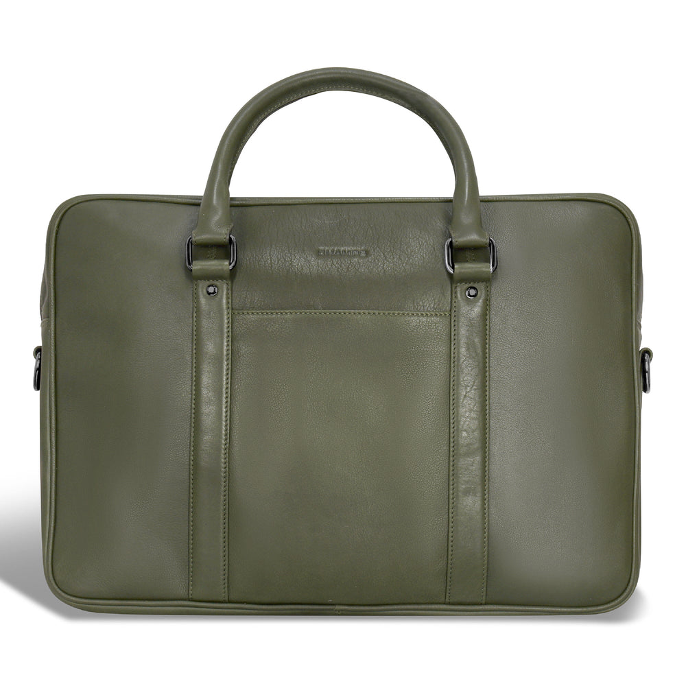 Onyx / Leather Slim Briefcase EX-STOCK Canada 