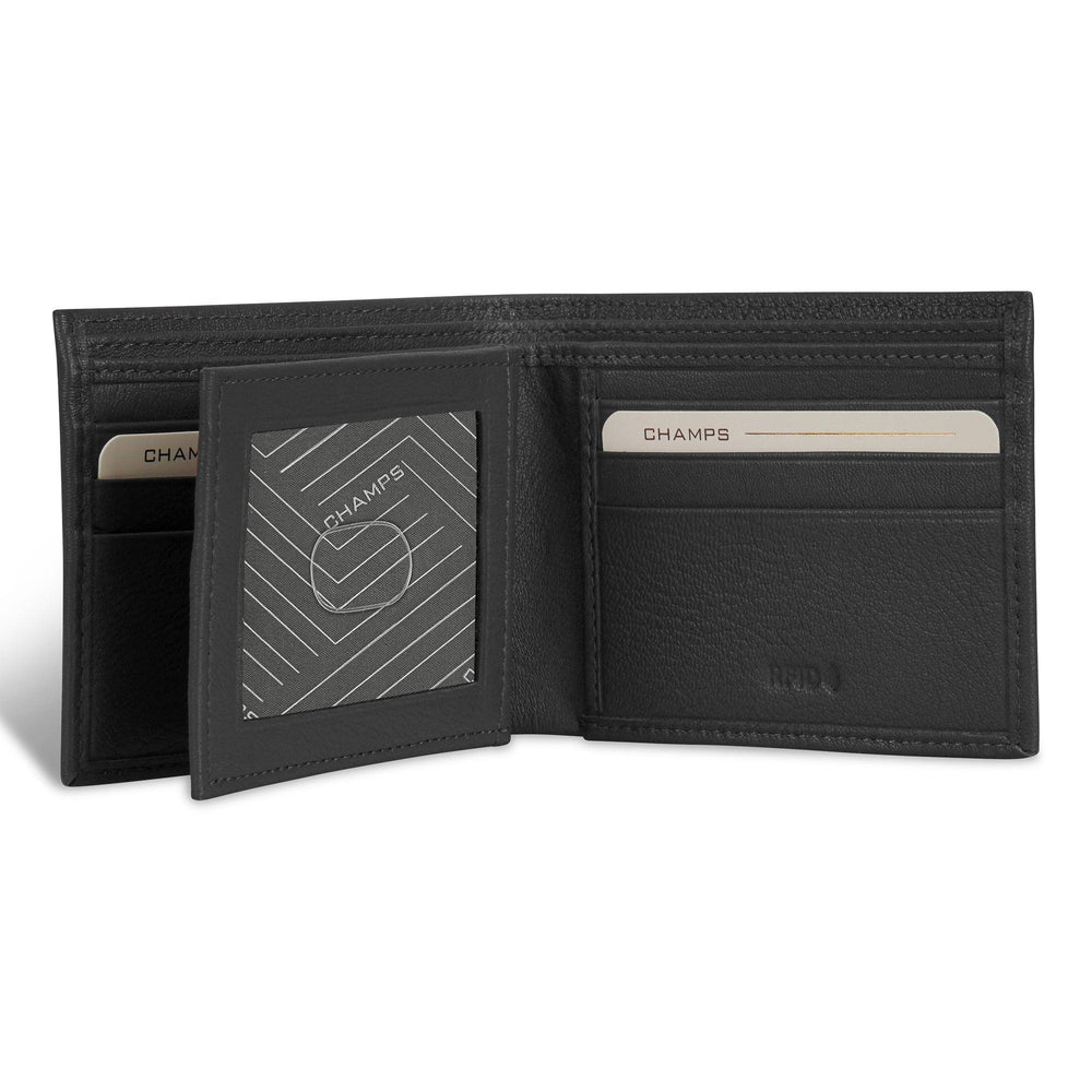 Onyx / Leather Center Wing Wallet EX-STOCK Canada 