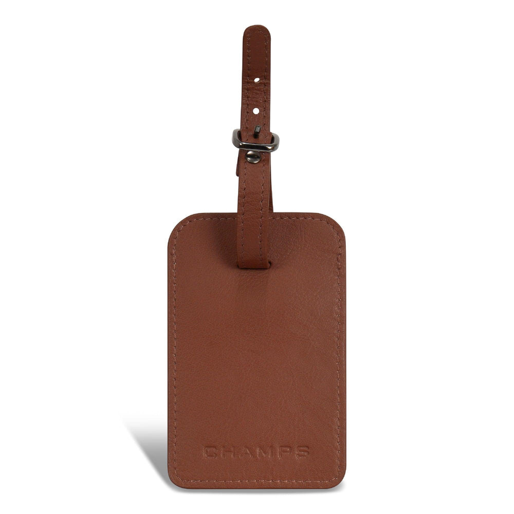 Onyx / Leather Luggage Tags EX-STOCK Canada 