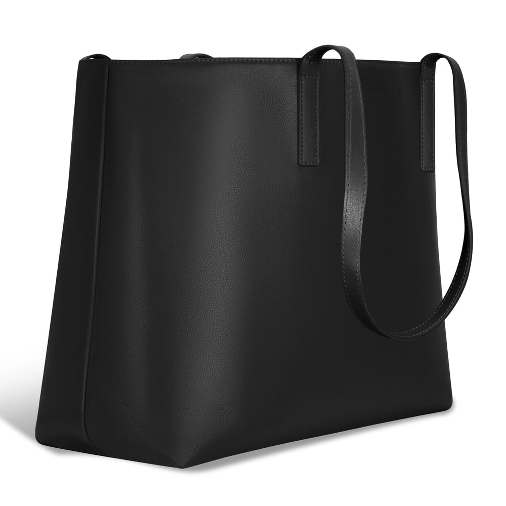 Onyx / Leather Open Tote EX-STOCK Canada 
